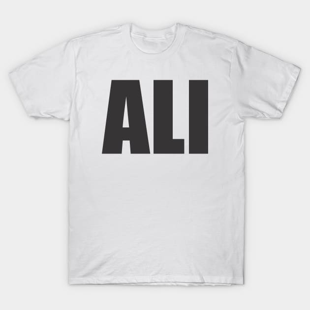 Muhammad Ali 6 T-Shirt by ahmadzakiramadhan